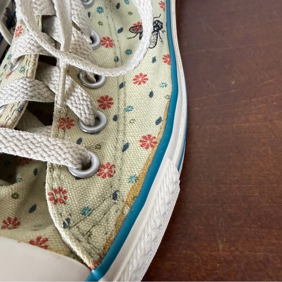 Converse All Star Chuck Taylor Sample Edition Rare Buzzin’ Bees 7.5Men 9.5Women - Picture 8 of 9